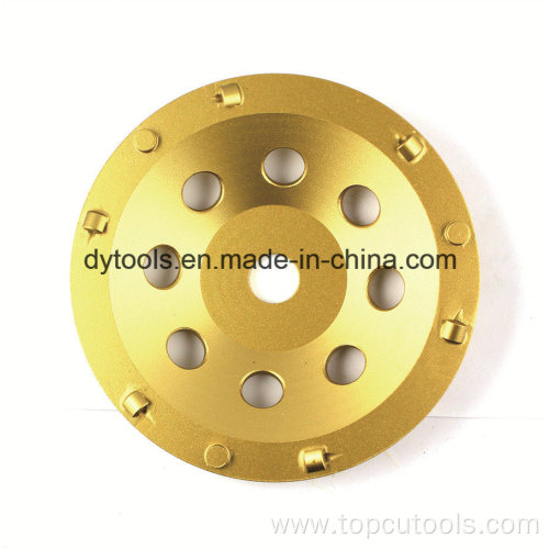 Silver Welded PCD Grinding Cup Wheel with 5/8-11 Connection